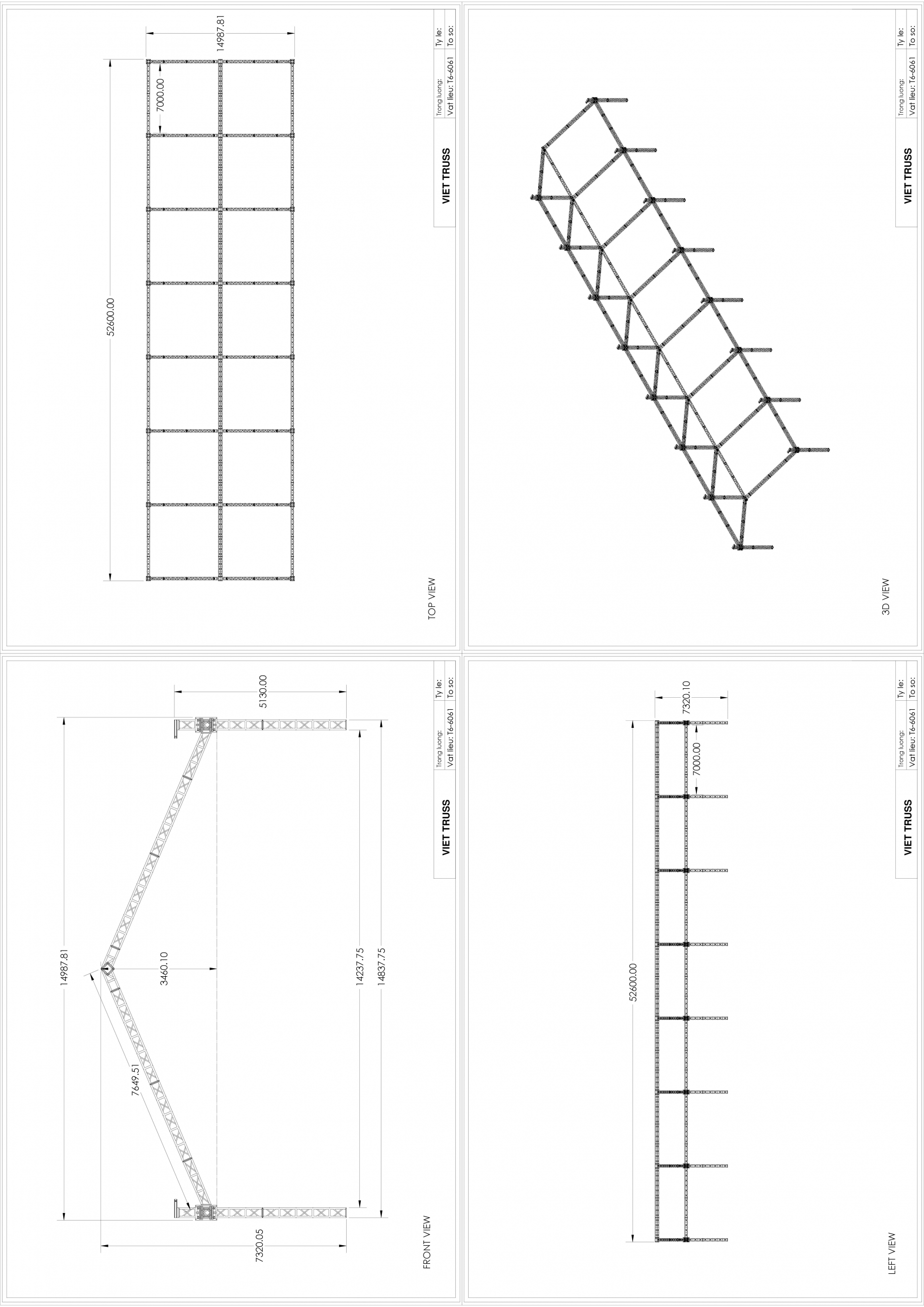 Nhà Bạt Ngang 15m 7 Gian 7m