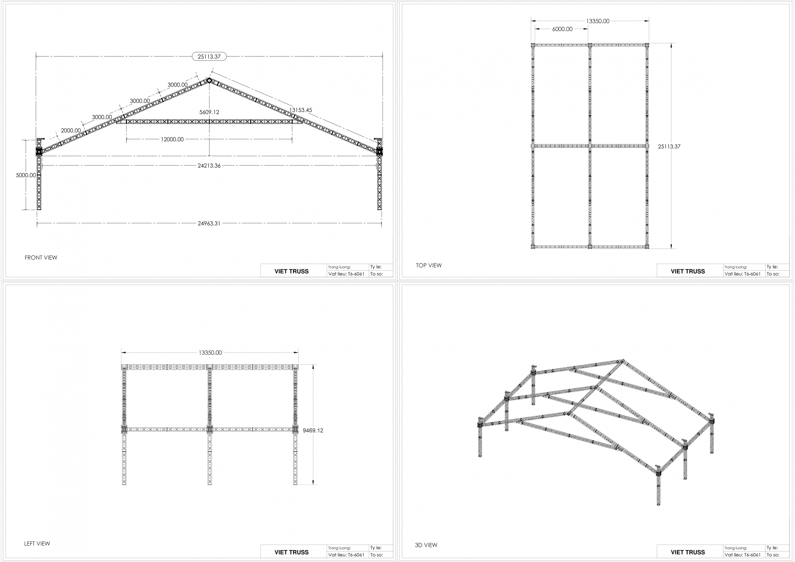 Nhà Bạt Ngang 25m 2 Gian 6m