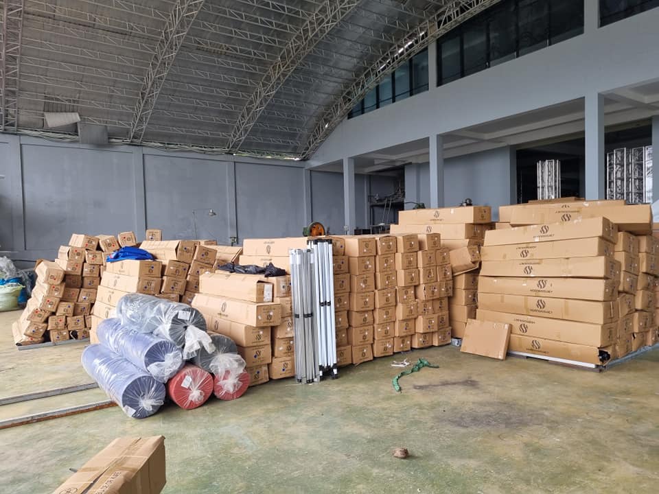 Nhà máy sản xuất nhà bạt rút sự kiện