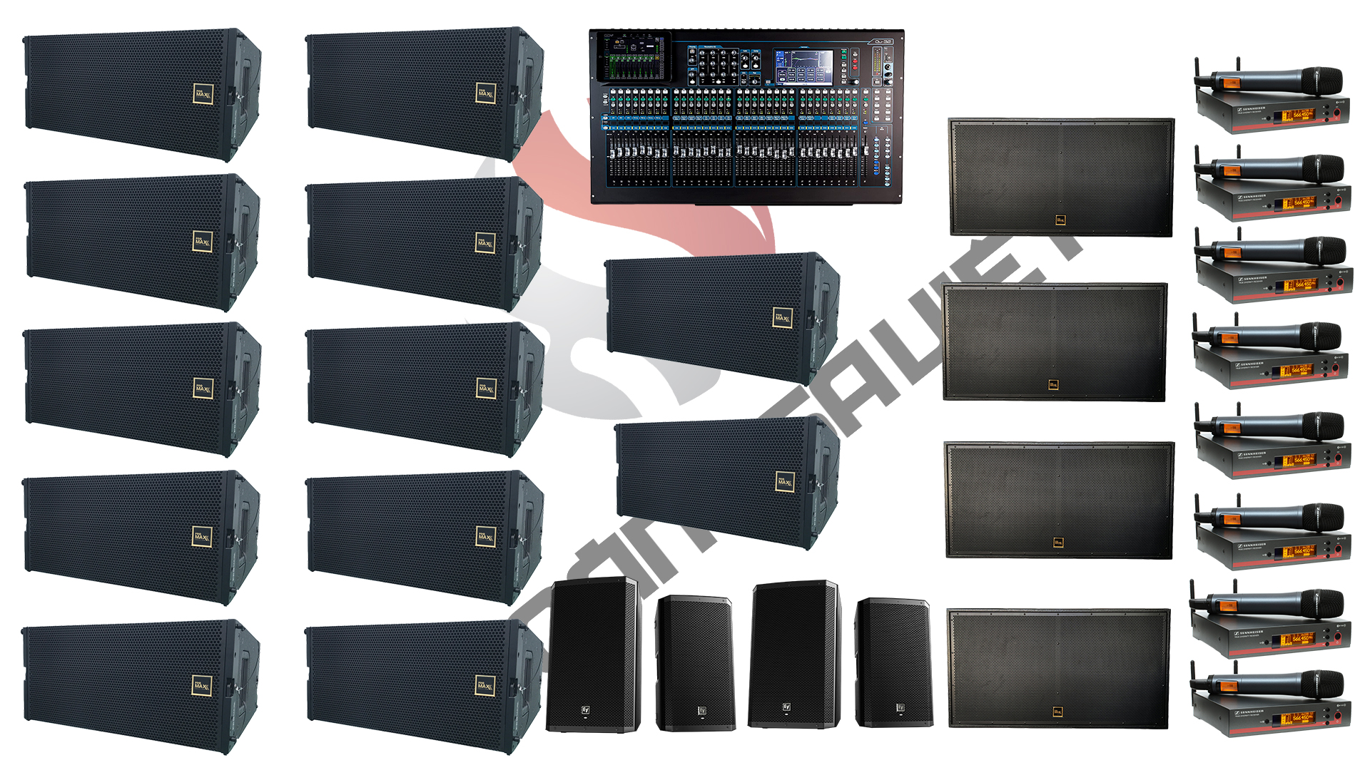 Gói âm thanh nâng cao phục vụ sự kiện 700-800 khách Gói âm thanh nâng cao phục vụ sự kiện 700-800 khách