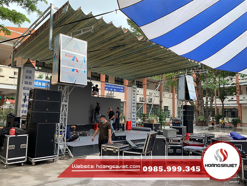 Quá trình setup hệ thống âm thanh của công ty Hoàng Sa Việt Quá trình setup hệ thống âm thanh của công ty Hoàng Sa Việt