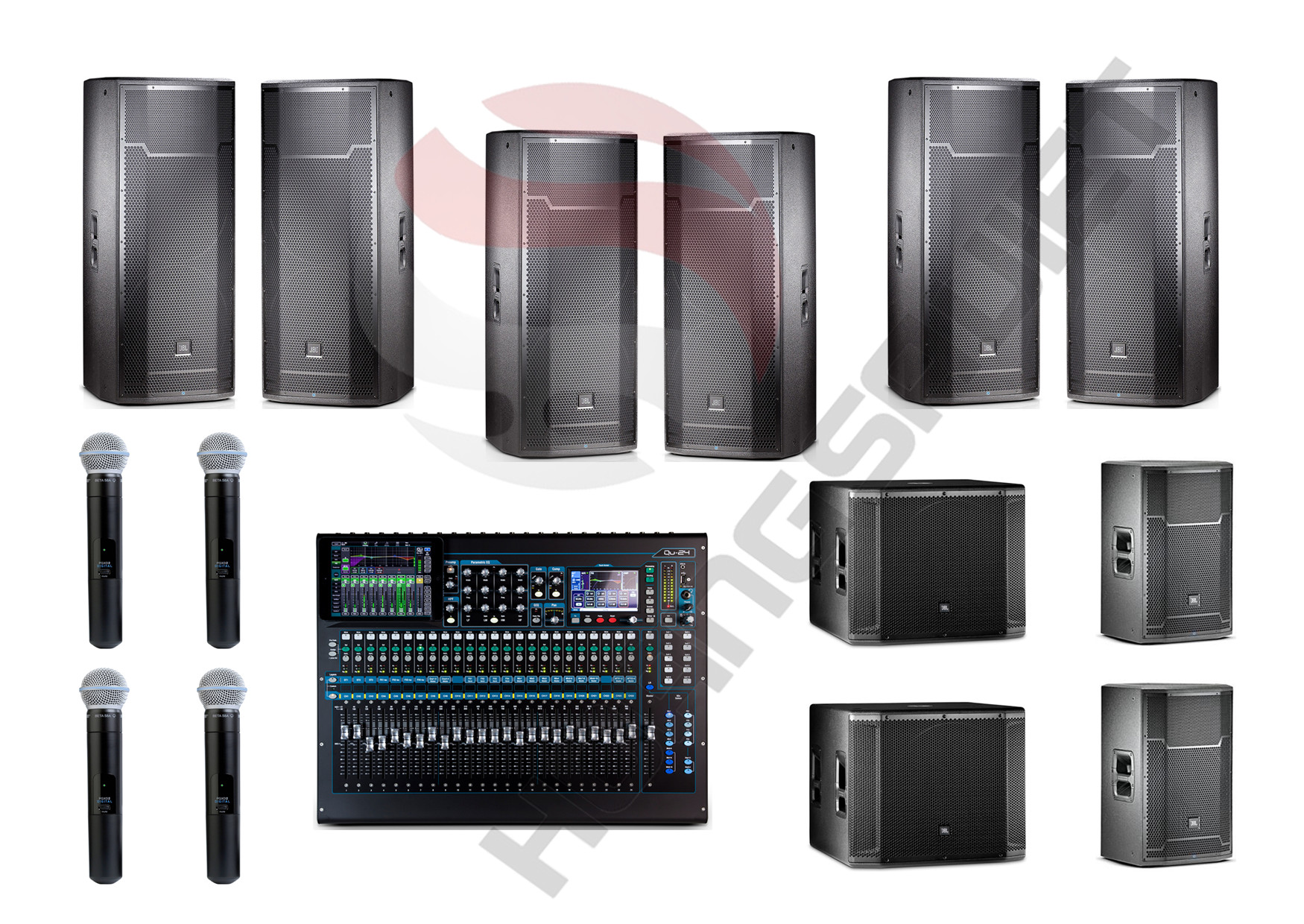 Bộ âm thanh sự kiện HSV Bộ âm thanh sự kiện HSV