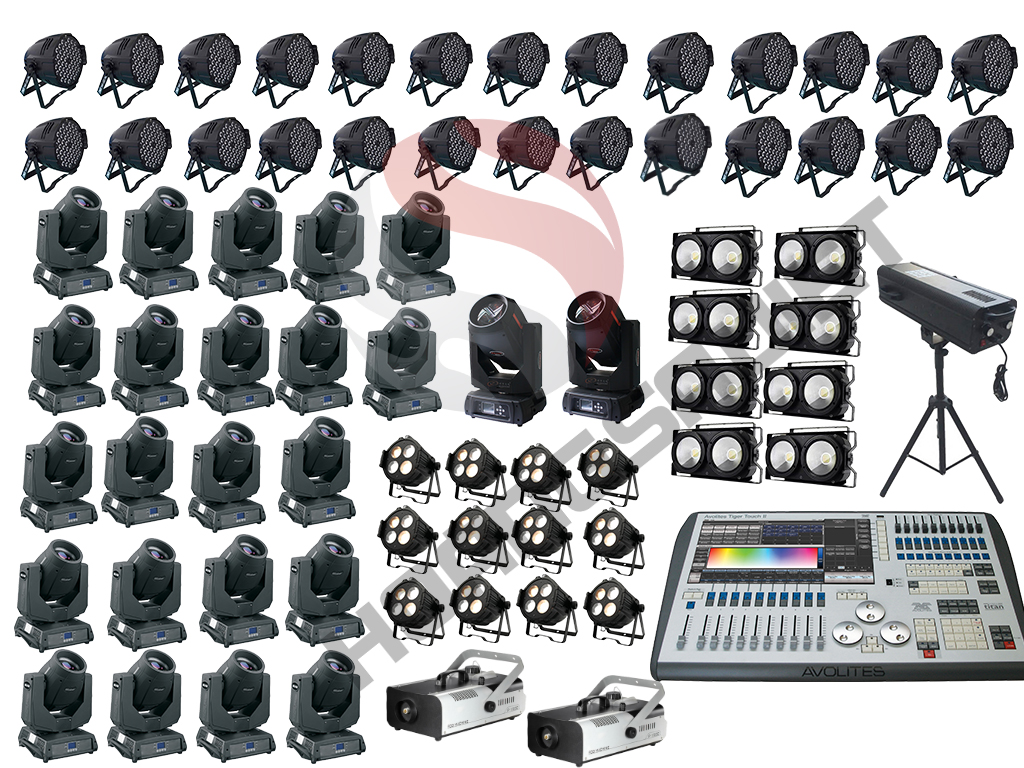 Các thiết bị ánh sáng trong gói ánh sáng cao cấp 3 Các thiết bị ánh sáng trong gói ánh sáng cao cấp 3