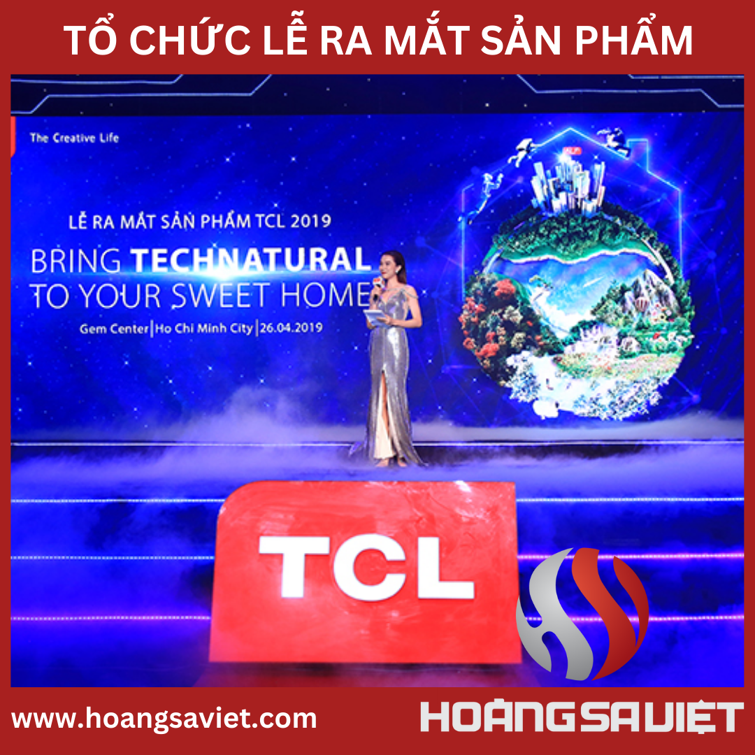 lễ ra mắt sản phẩm TCL