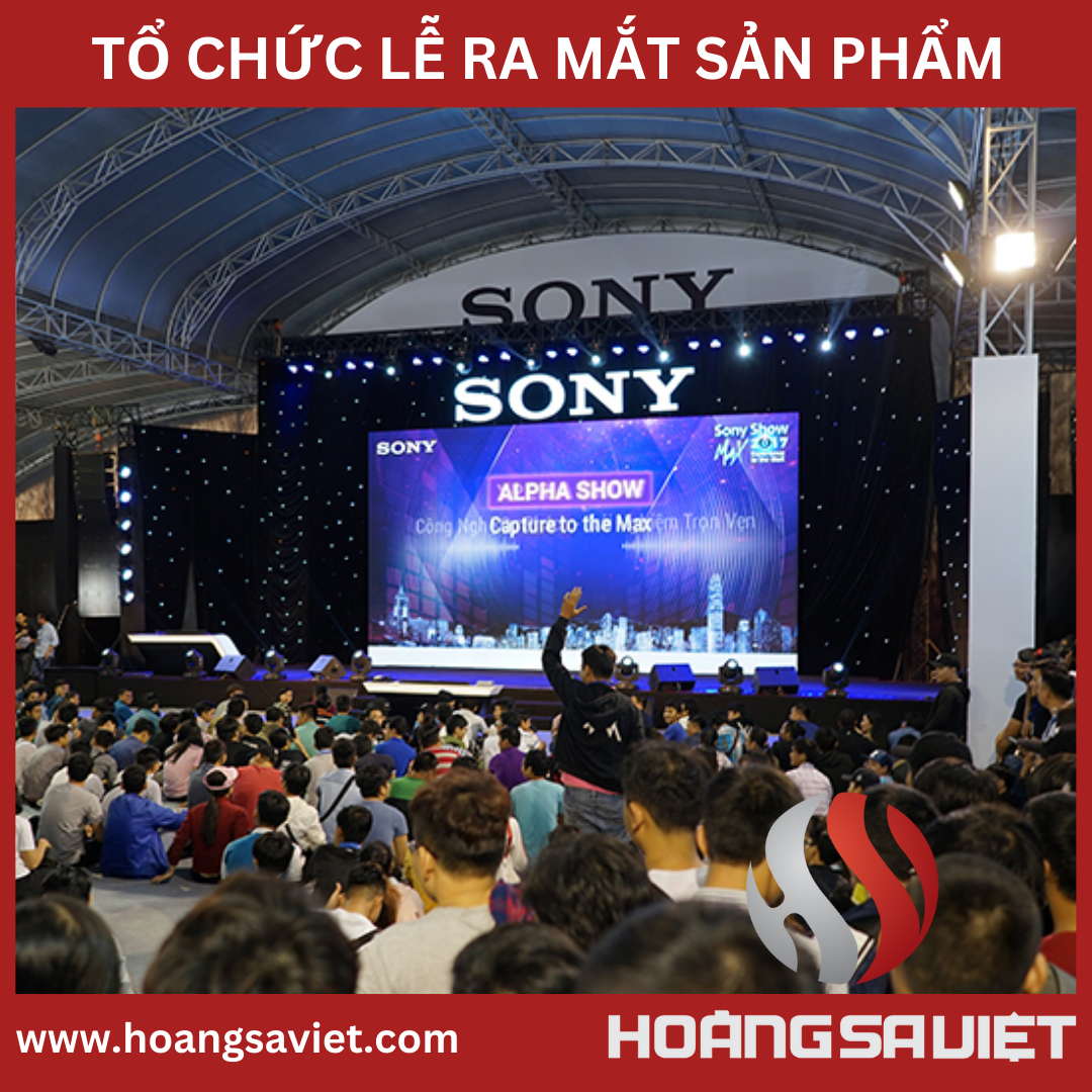 lễ ra mắt sản phẩm