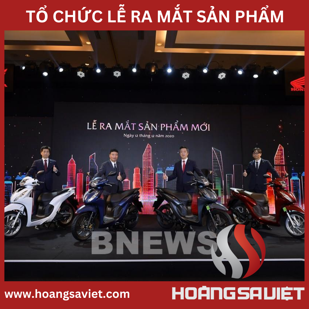 Ra mắt thương hiệu giới thiệu sản phẩm đến người tiêu dùng