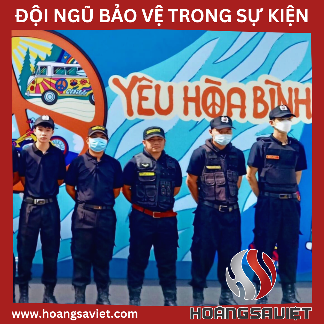 Bảo vệ phục vụ sự kiện