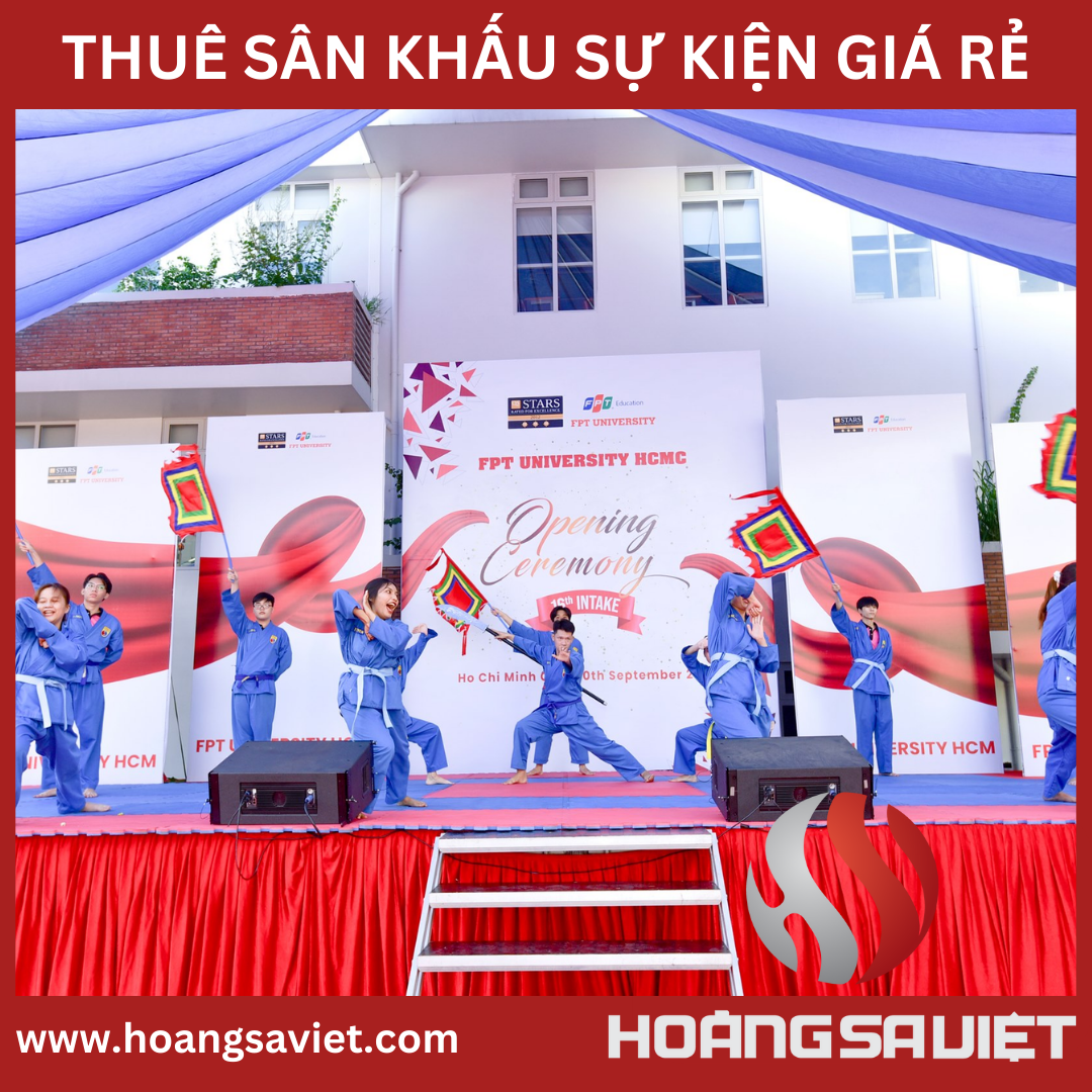 Cho thuê sân khấu sự kiện