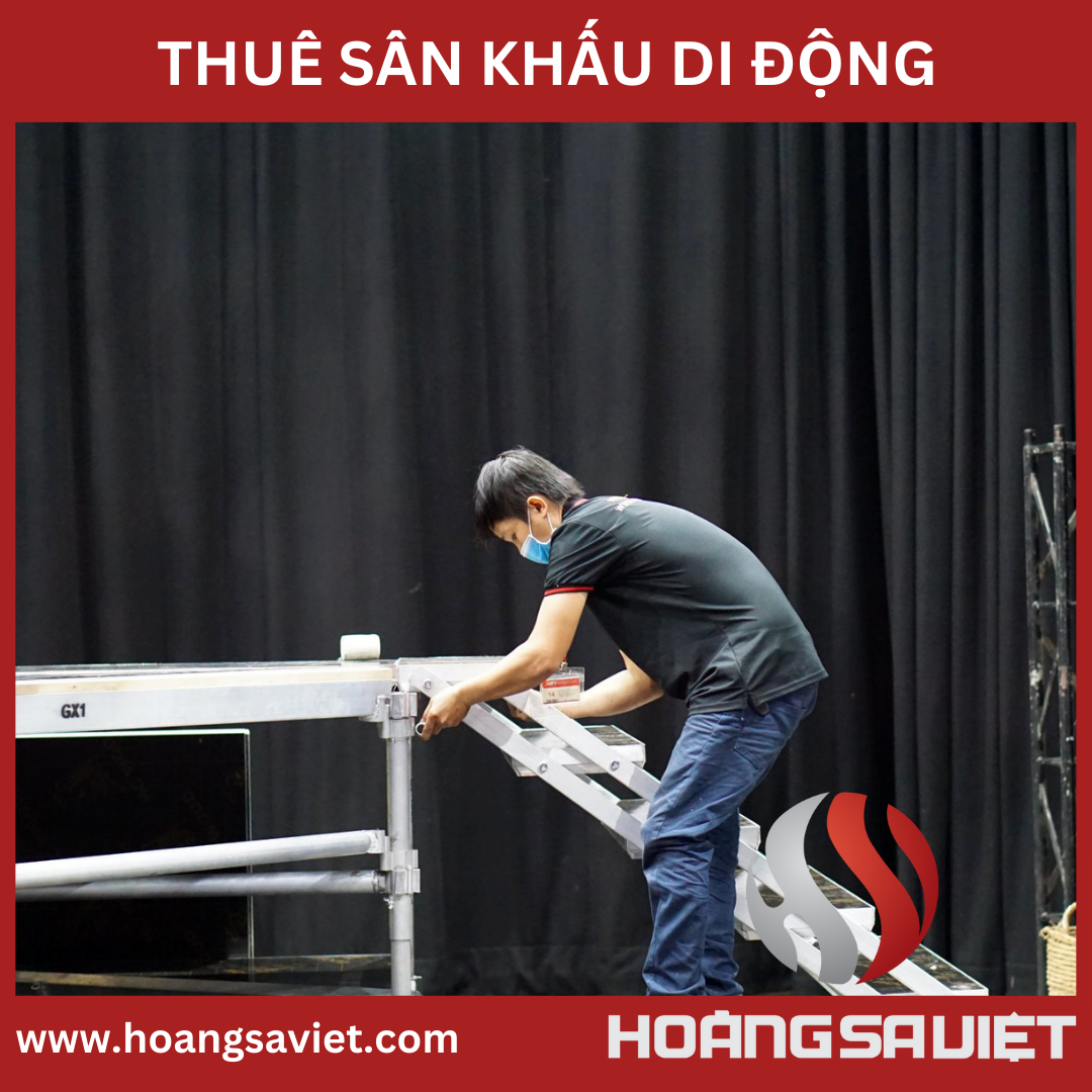 Sân khấu - điểm nổi bật của sự kiện