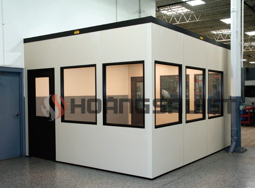 Pre-assembled office for packaging Pre-assembled office for packaging