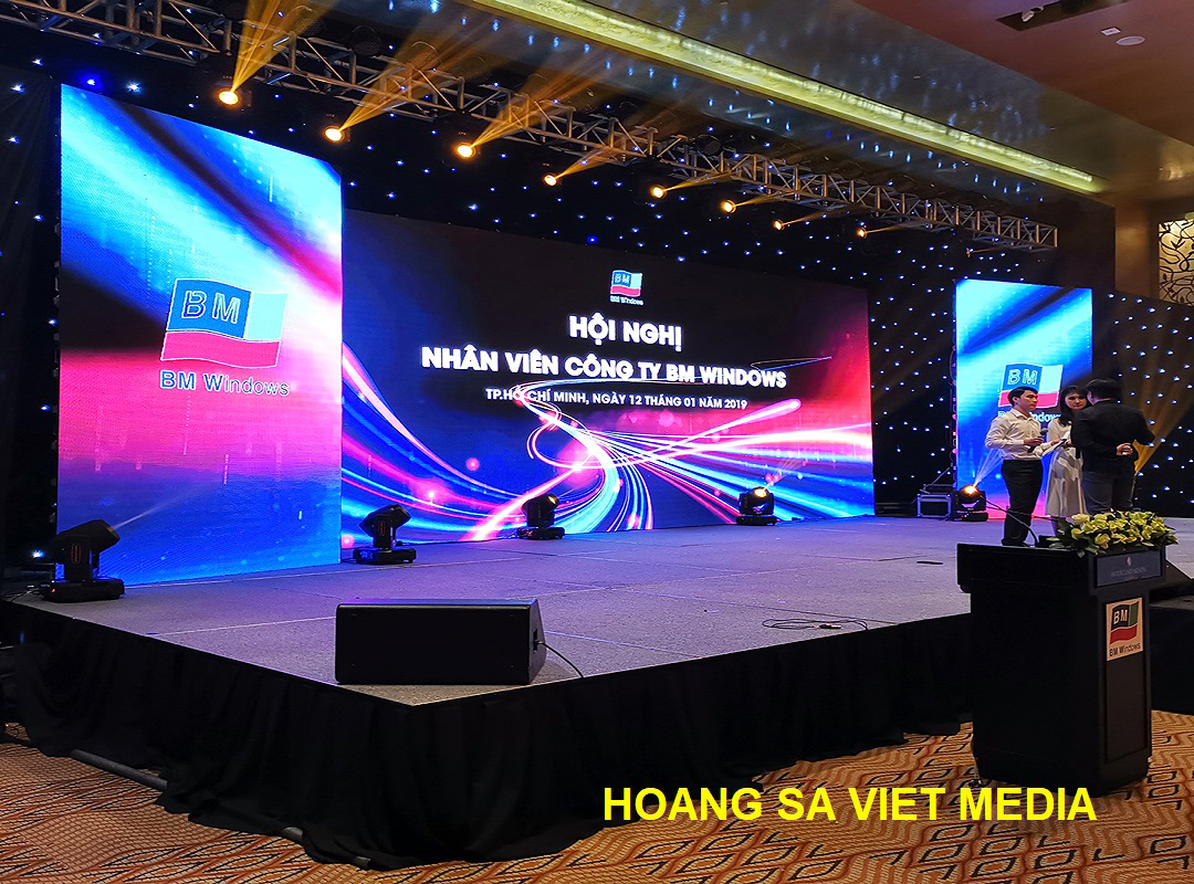 Backdrop bằng màn hình LED
