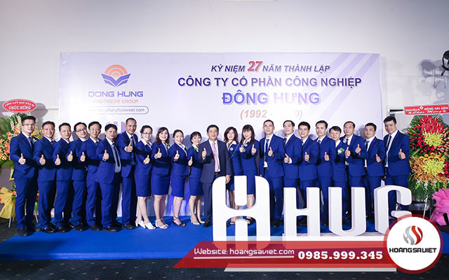 Backdrop lễ kỷ niệm thành lập Backdrop lễ kỷ niệm thành lập