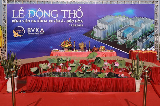 Background trong lễ động thổ Background trong lễ động thổ
