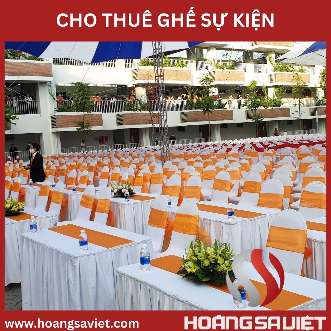 Cho Thuê Bàn Ghế Inox Giá Rẻ Hà Nội | Hoàng Phong Event
