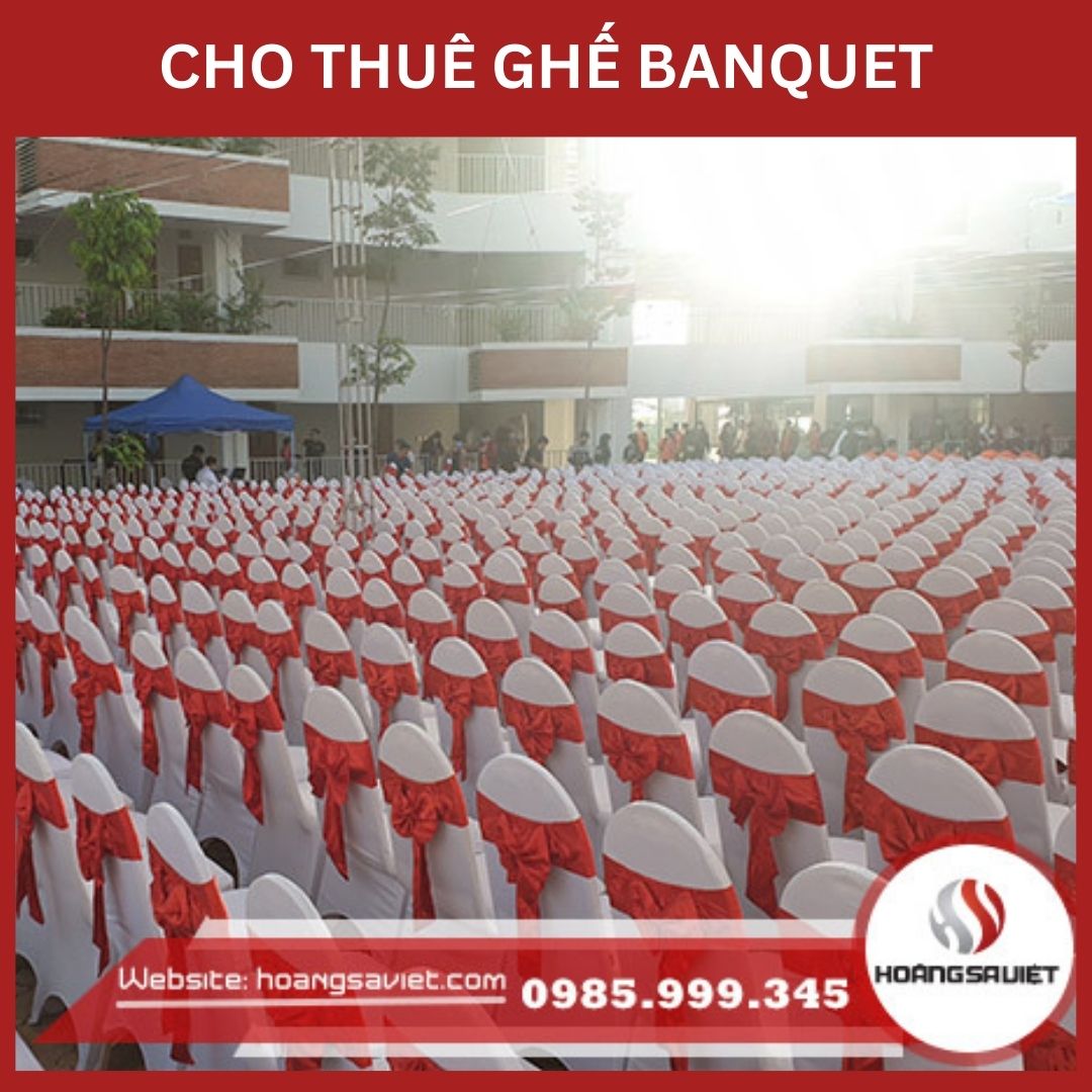 Cho thuê ghế banquet