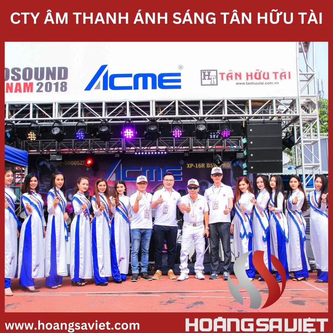 công ty âm thanh ánh sáng tân hữu tài