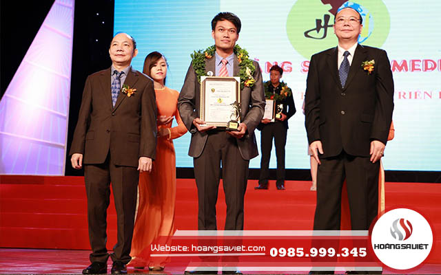 Công ty Hoàng Sa Việt nhận giải thưởng thương hiệu Việt