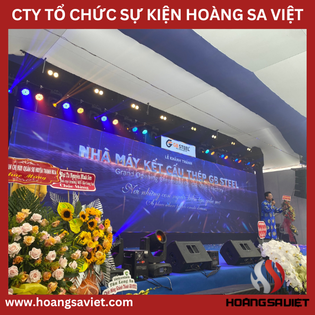 tổ chức khánh thành trọn gói