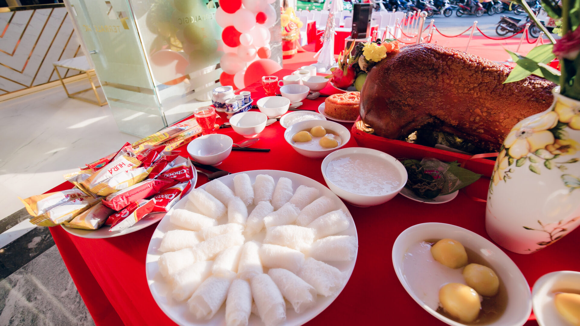Mâm cúng khai trương Mâm cúng khai trương