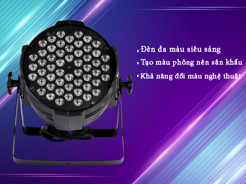 Đèn Par Led 54x3W Đèn Par Led 54x3W