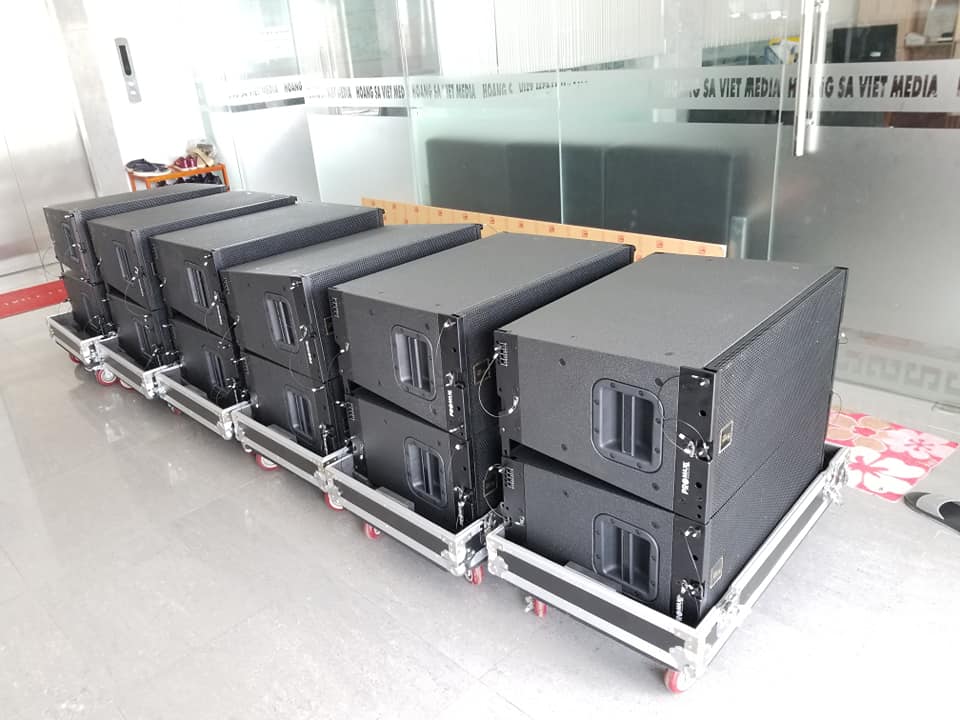 loa Line Array Promax trong hệ thống âm thanh hội trường loa Line Array Promax trong hệ thống âm thanh hội trường