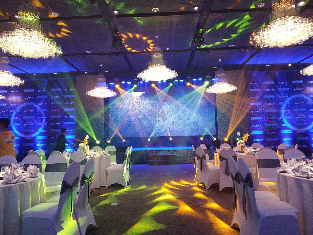 Lighting system for the new product launch ceremony (Source: Hoang Sa Viet) Lighting system for the new product launch ceremony (Source: Hoang Sa Viet)