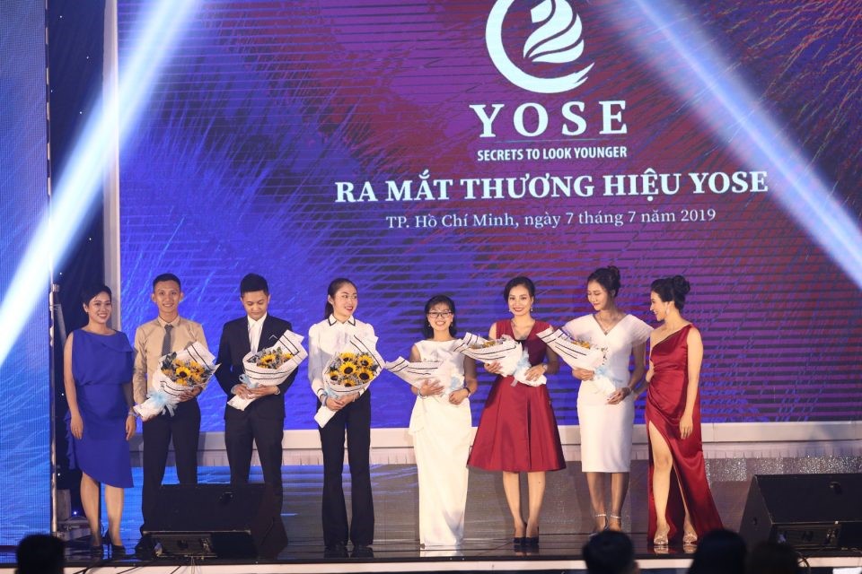 Buổi lễ ra mắt thương hiệu YOSE đã diễn ra hoàn hảo và gây được tiếng vang lớn trên thị trường. (Nguồn: Hoàng Sa Việt) Buổi lễ ra mắt thương hiệu YOSE đã diễn ra hoàn hảo và gây được tiếng vang lớn trên thị trường. (Nguồn: Hoàng Sa Việt)
