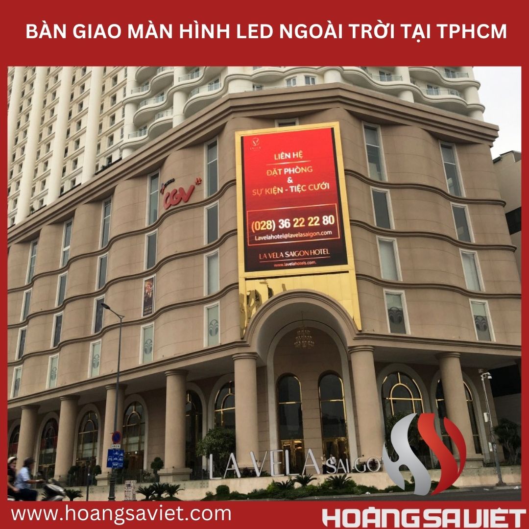 lắp đặt màn hình led ngoài trời tại TPHCM