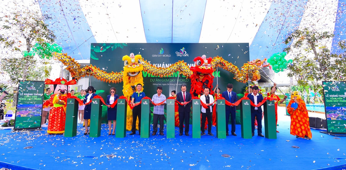 Lễ khánh thành công viên giải trí lớn nhất Long Thành Lễ khánh thành công viên giải trí lớn nhất Long Thành