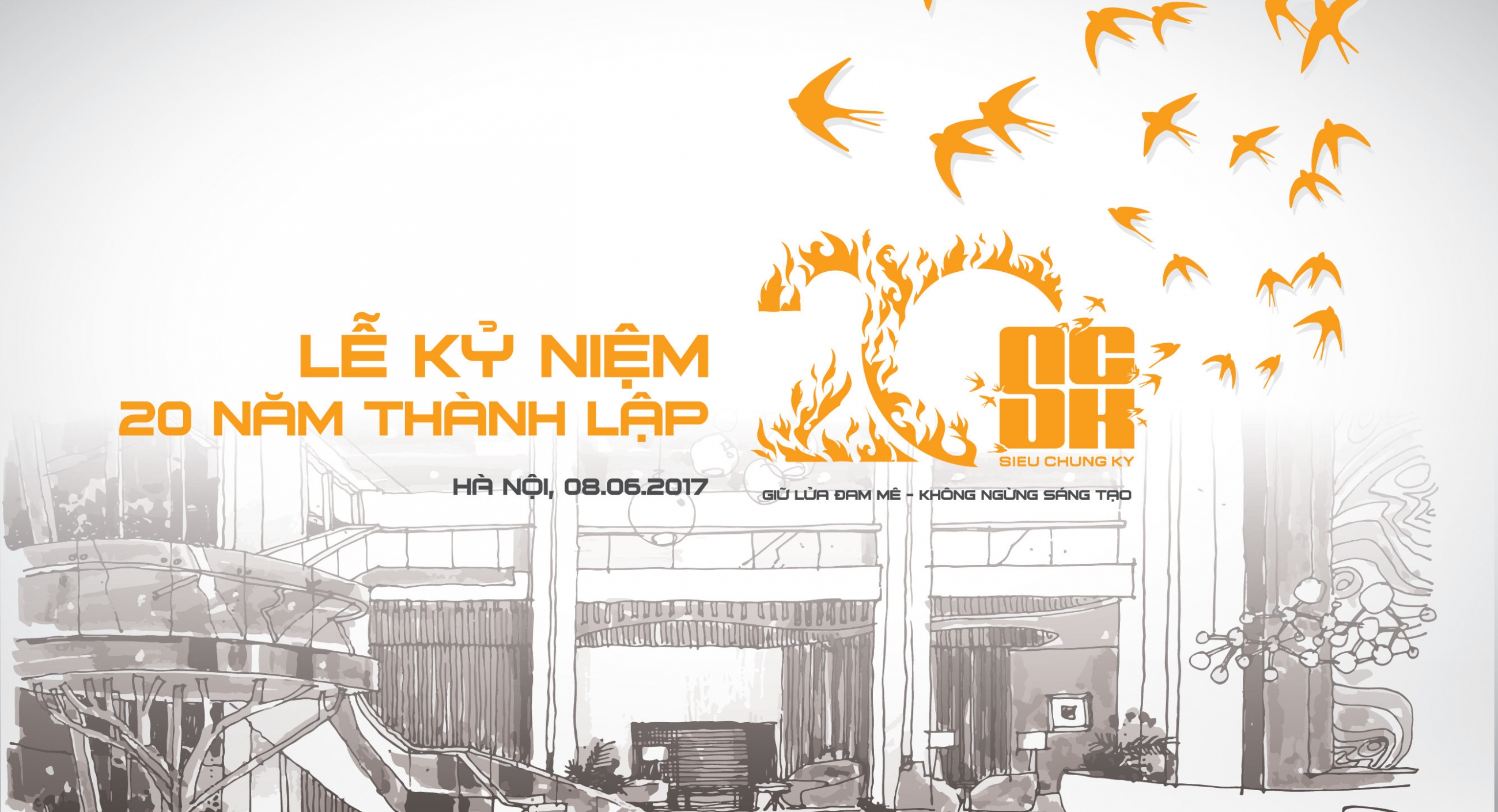 Quảng bá thương hiệu lễ kỷ niệm 20 năm thành lập Quảng bá thương hiệu lễ kỷ niệm 20 năm thành lập