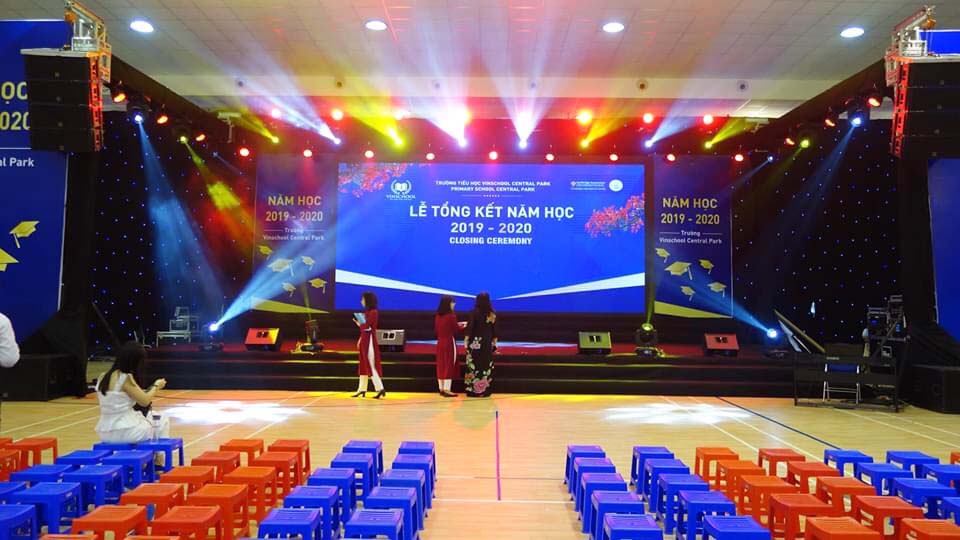 Không gian buổi lễ tổng kết trường tiểu học Vinschool Không gian buổi lễ tổng kết trường tiểu học Vinschool