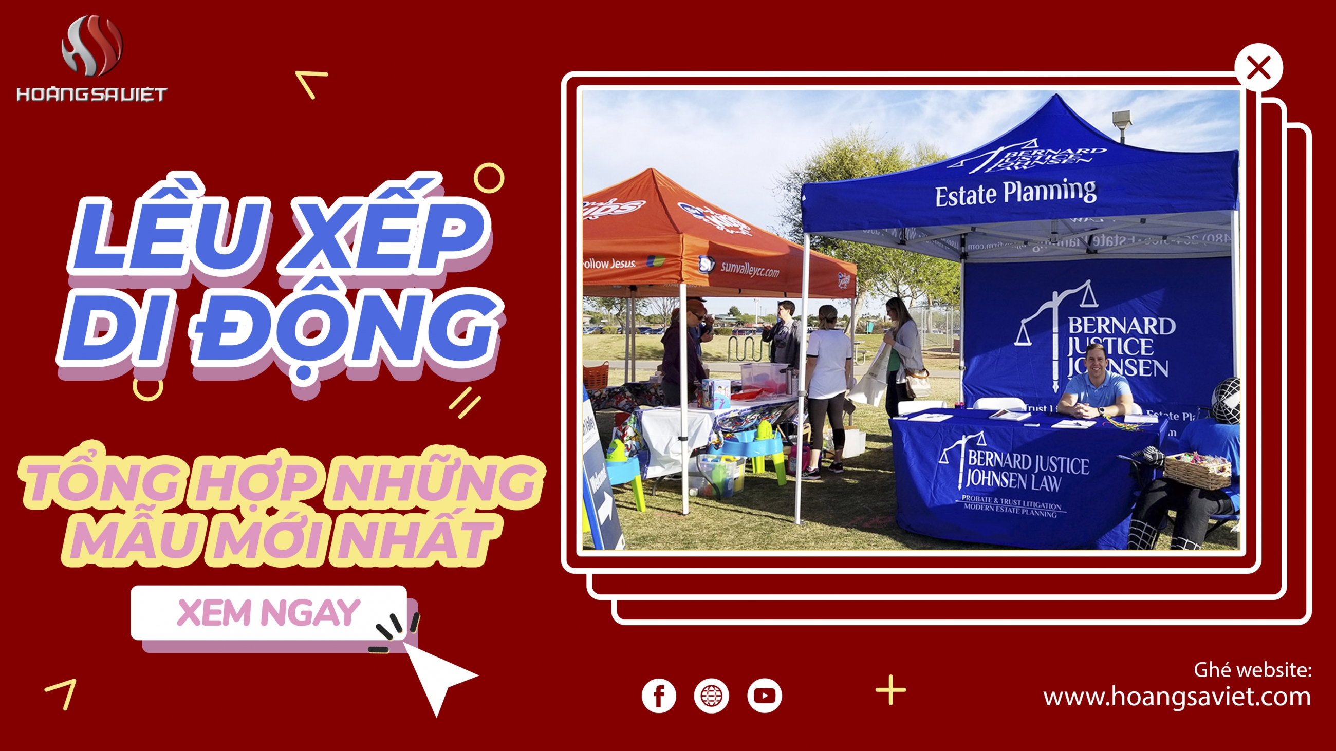 Portable folding tent