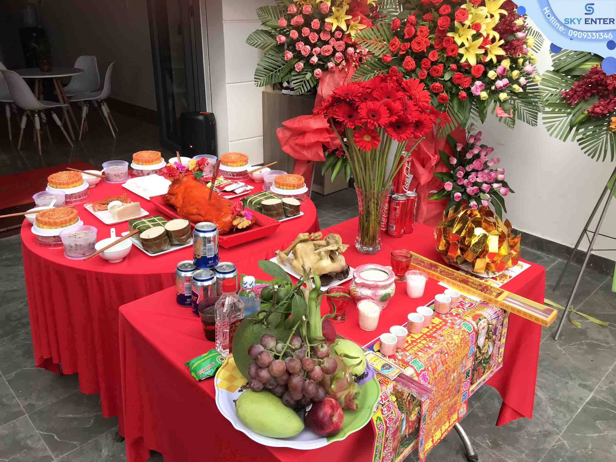 mâm cúng khai trương mâm cúng khai trương