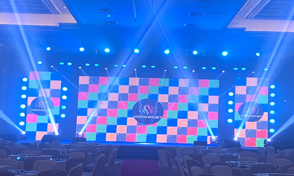 Backdrop bằng màn hình LED Backdrop bằng màn hình LED