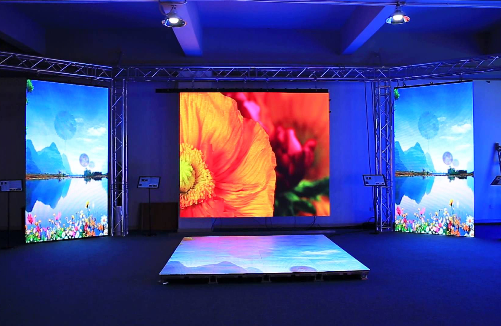 Màn hình LED P3 trong nhà ngày càng được lắp đặt phổ biến