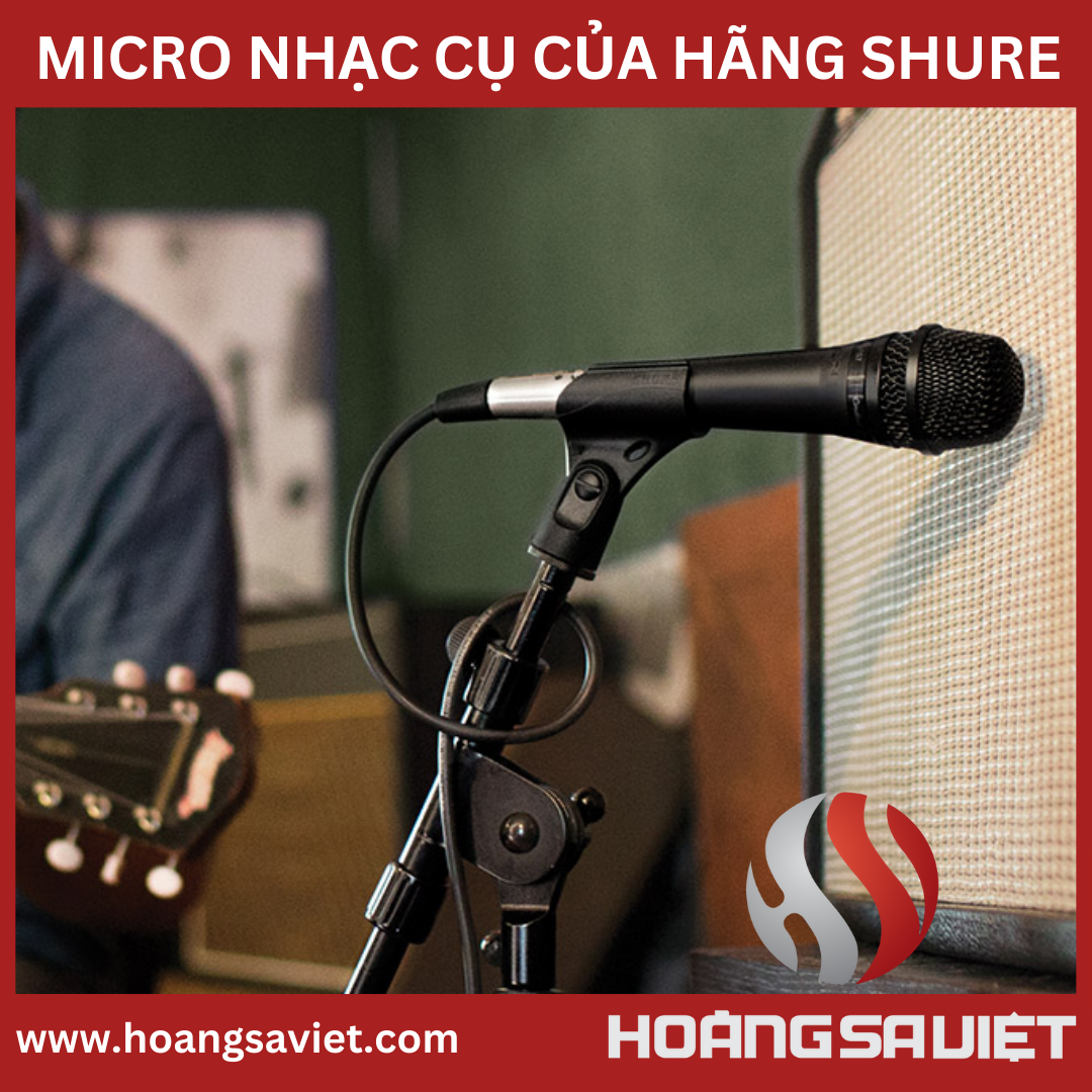 Micro nhạc cụ Shure PGA57