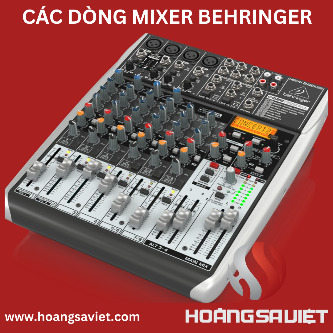 Mixer behringer QX1204USB