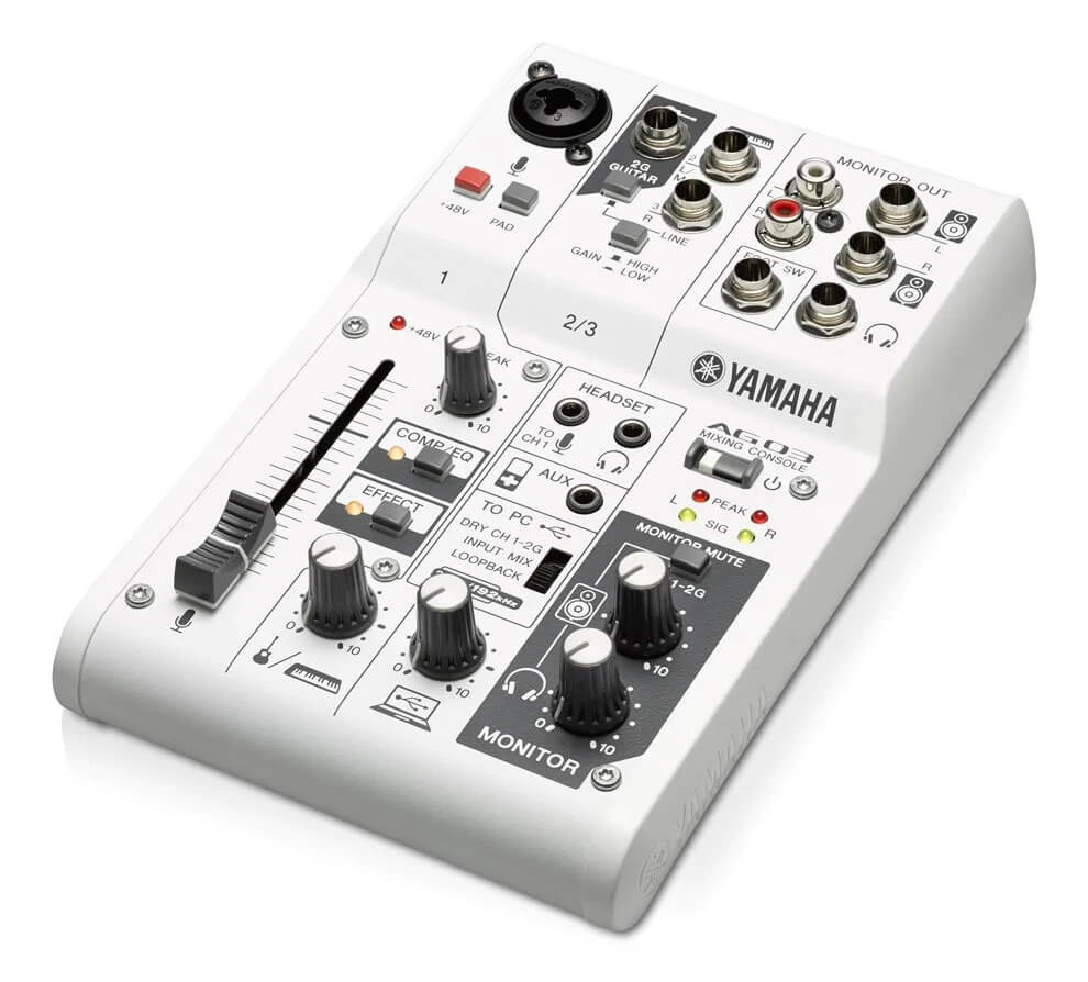 mixer yamaha ag03 mixer yamaha ag03