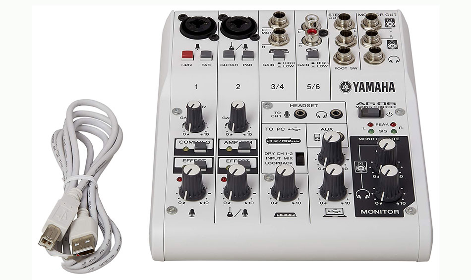 mixer yamaha ag06 mixer yamaha ag06
