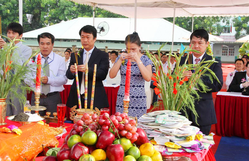 Nghi thức cúng động thổ Nghi thức cúng động thổ