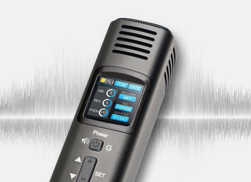 Ngoại hình micro thu âm livestream HK-620 Ngoại hình micro thu âm livestream HK-620