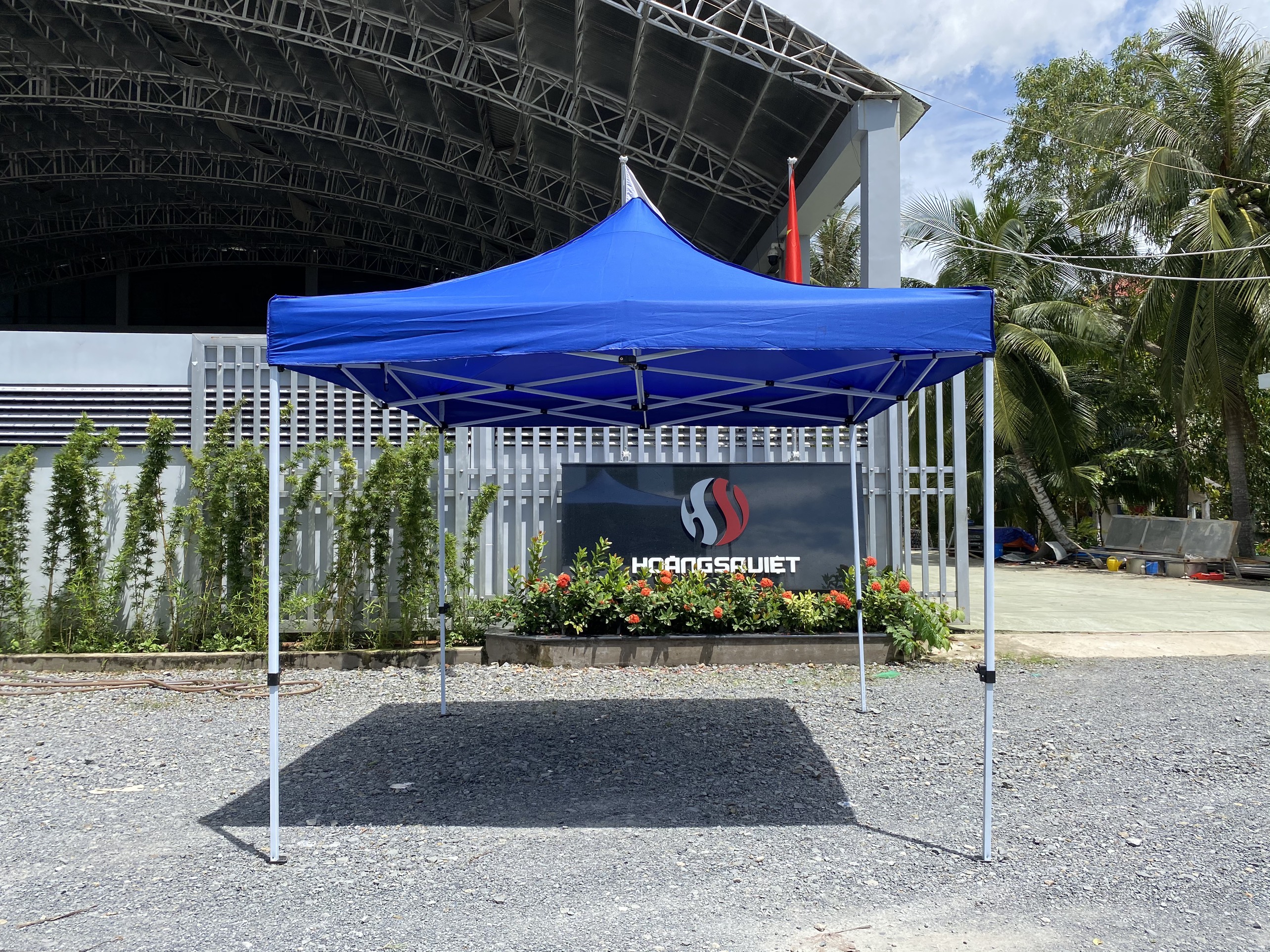 Nhà bạt rút kích thước 3x3m