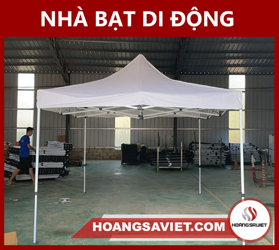 Portable canvas house-4