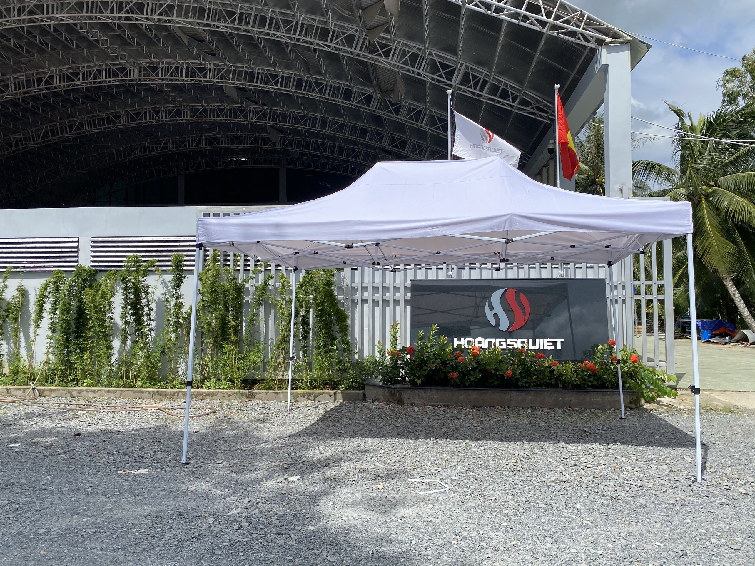 Nhà bạt rút sự kiện 3x4.5m