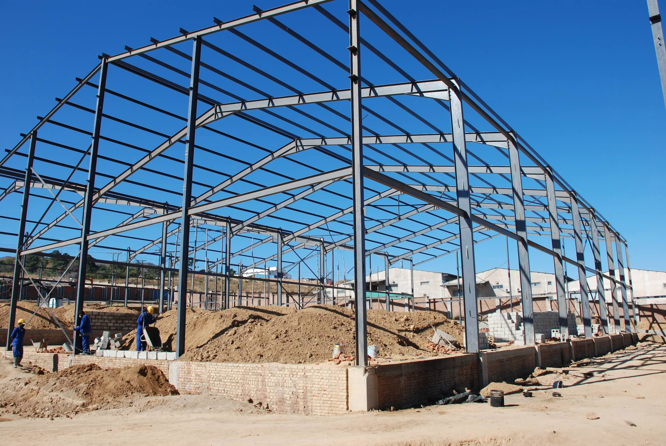 预制钢结构车库