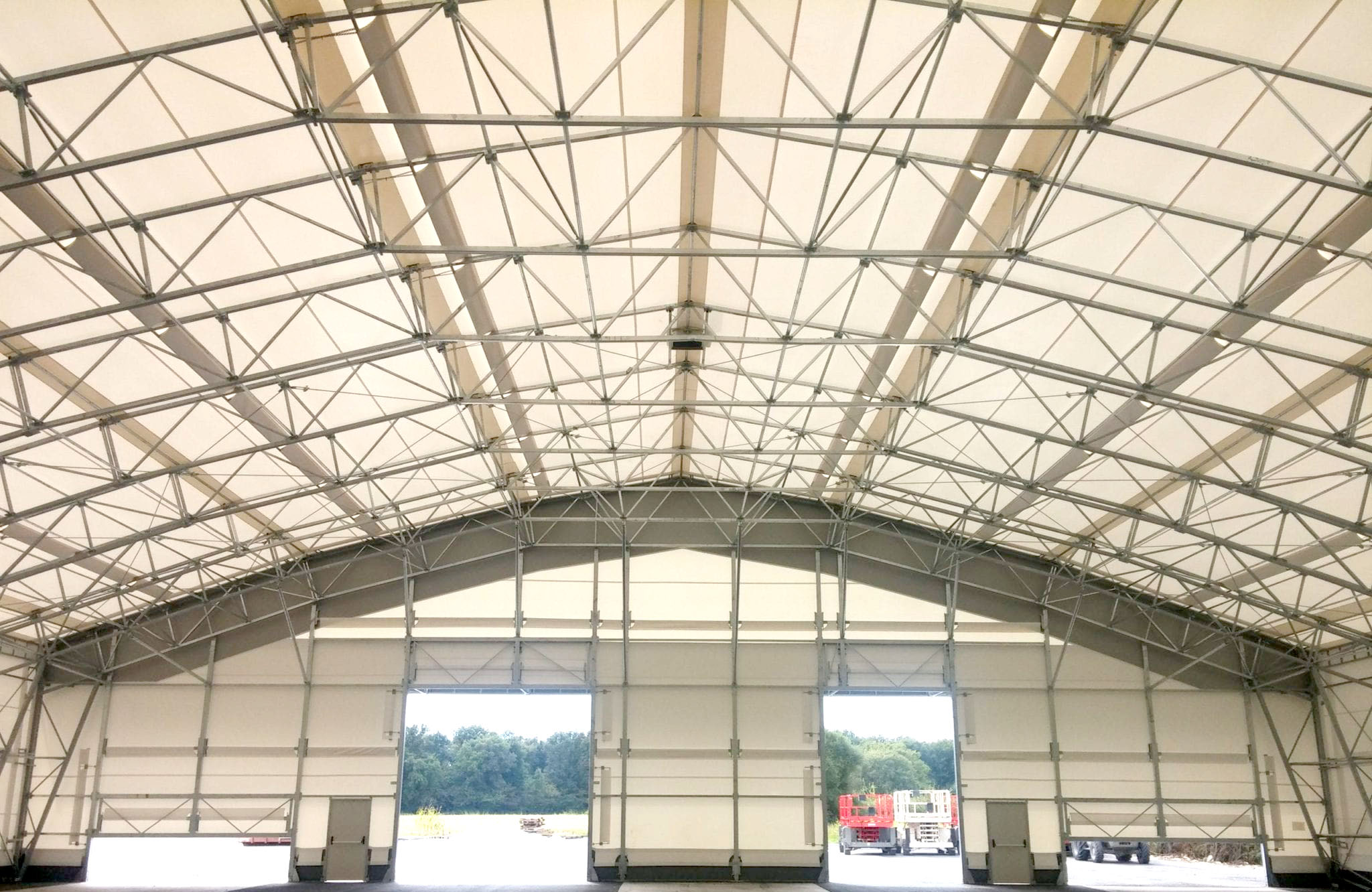 Nhà xưởng lắp ráp mái bạt