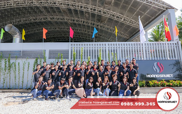 Đội ngũ nhân sự công ty Hoàng Sa Việt