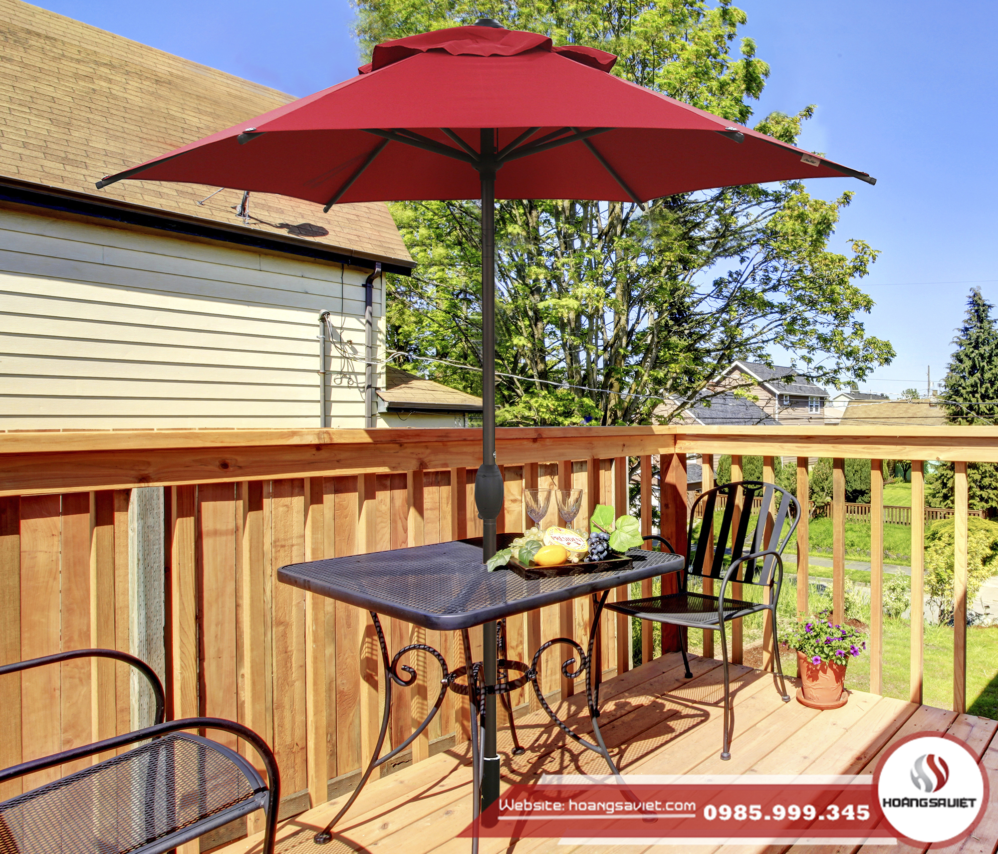 Ô dù lệch tâm chất lượng cao