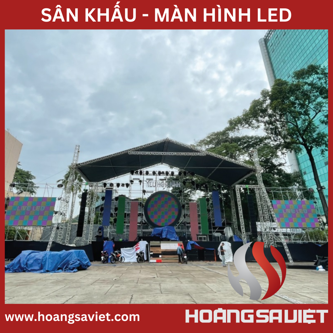Sân Khấu Di Động Chất Lượng Cao - (Nguồn: Hoàng Sa Việt)