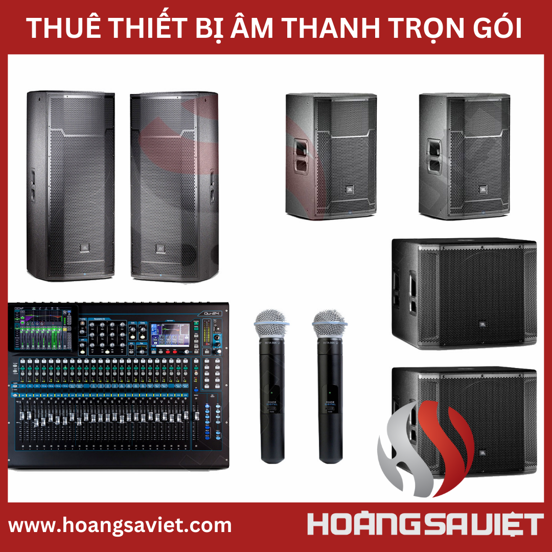Gói âm thanh cơ bản 150 khách đến 200 khách